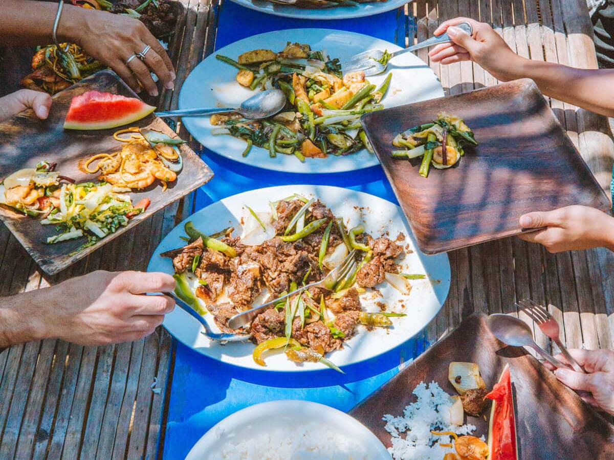 lunch tao experience filipijnen - Undiscovered.nl