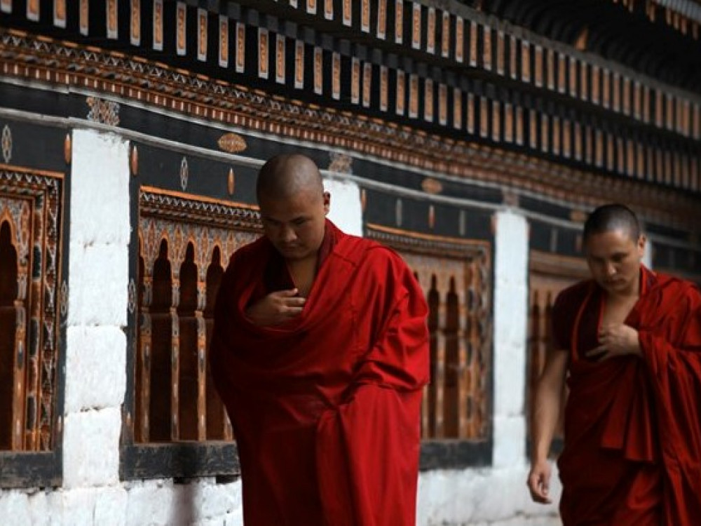 Monniken in Bhutan - Undiscovered.nl