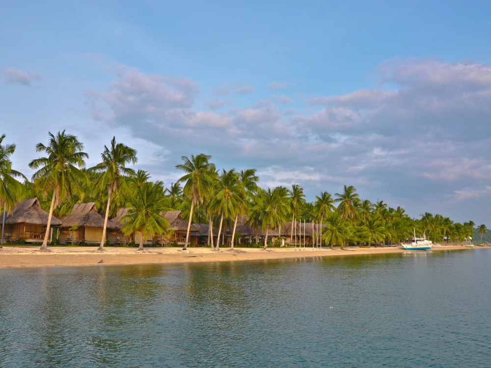 strand zee palmbomen siargao - Undiscovered.nl