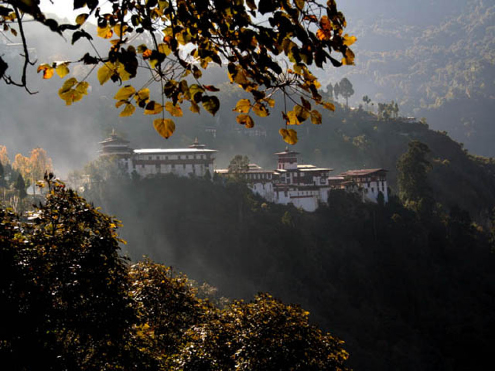 Uitzicht tempels, Bhutan - Undiscovered.nl