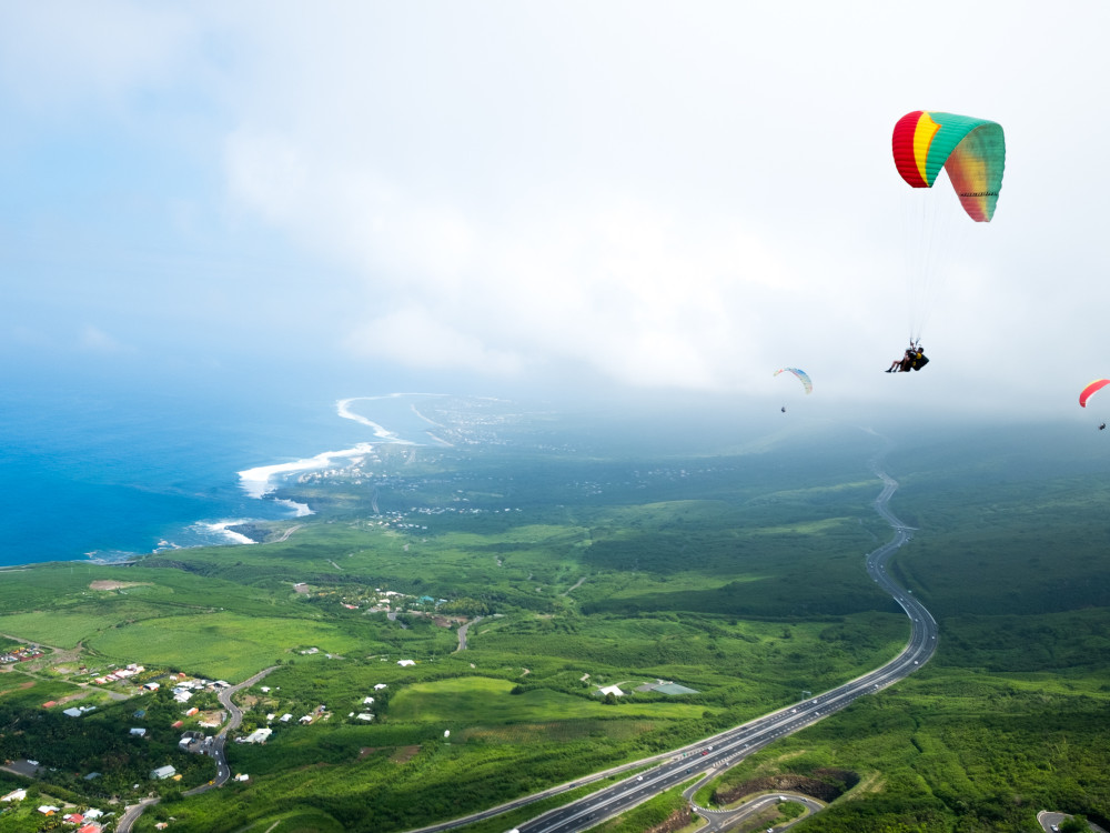 Paragliden in Réunion - Undiscovered.nl