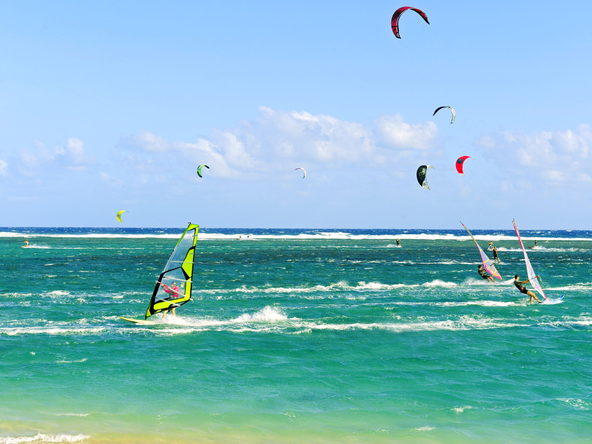 Windsurfen in Réunion - Undiscovered.nl