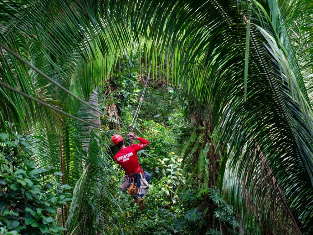 Ziplinen Belize Cayo District - Undiscovered.nl